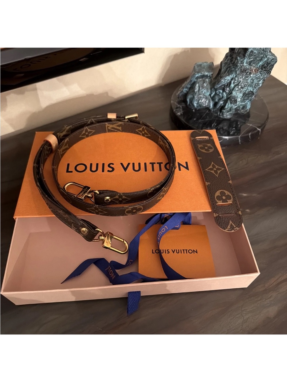 Louis Vuitton Monogram 16mm Shoulder Strap